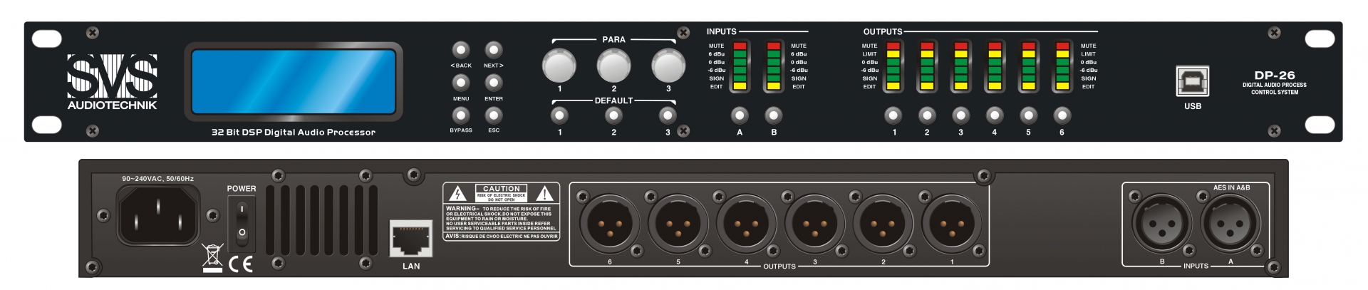 SVS Audiotechnik DP-26 Цифровой процессор: 2 входа 6 выходов в Ямало-Ненецком АО