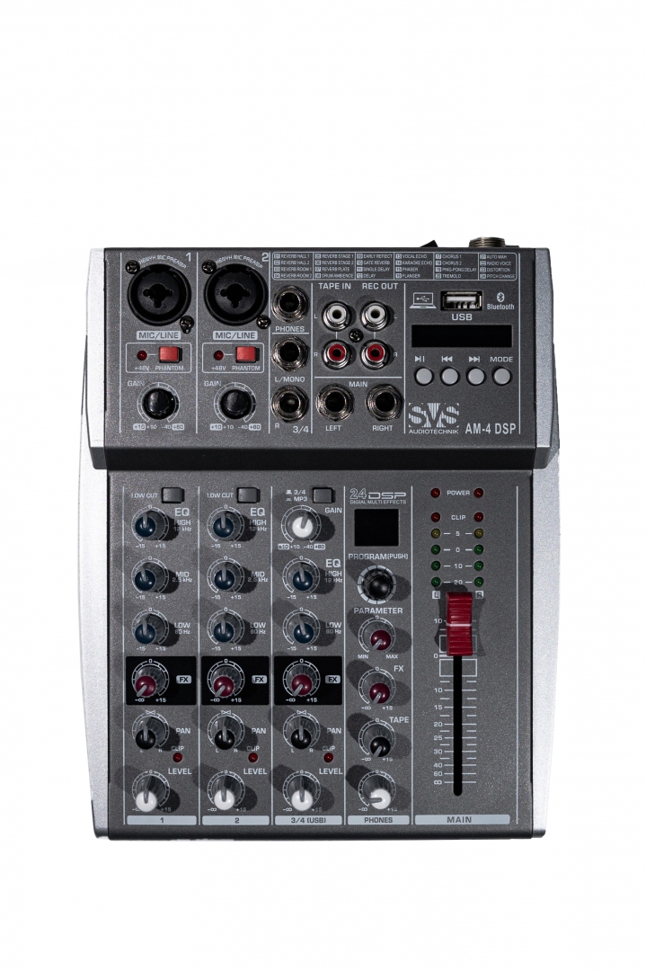 SVS Audiotechnik mixers AM-4 DSP Аналоговый микшерный пульт, 4-канала в Ямало-Ненецком АО