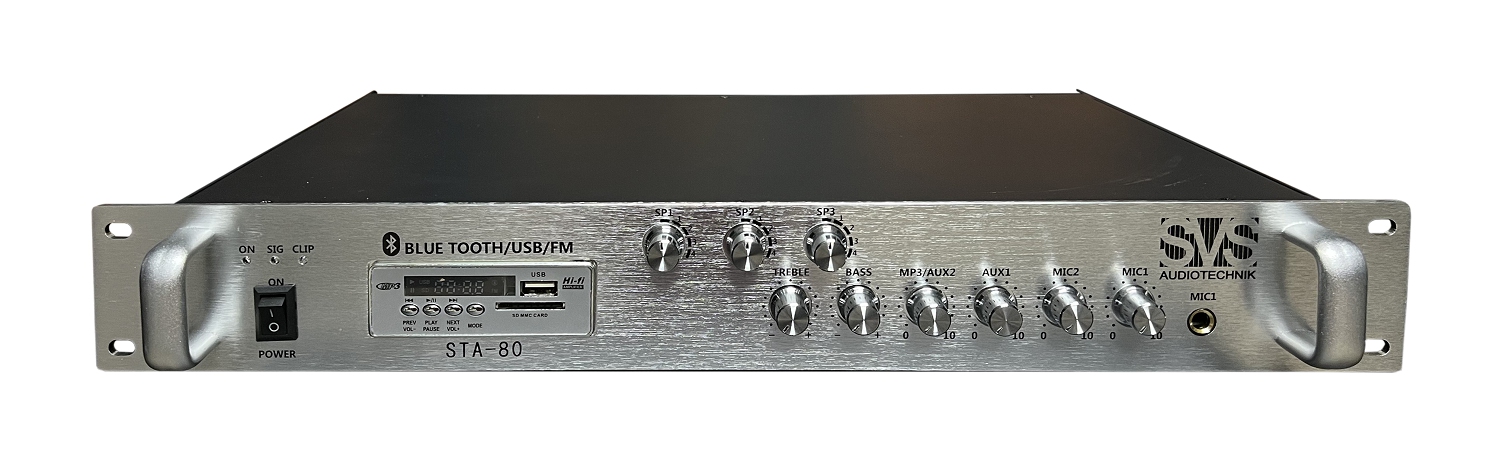 SVS Audiotechnik STA-80 Микшер-усилитель для систем Public Address в Ямало-Ненецком АО